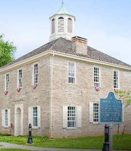 Historic Corydon Capitol building in Corydon, Indiana